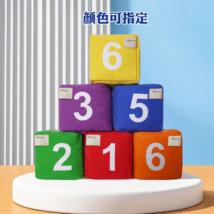 儿童数字丢沙包幼儿园小学生专用成人投掷沙包扔小沙袋体育课口袋