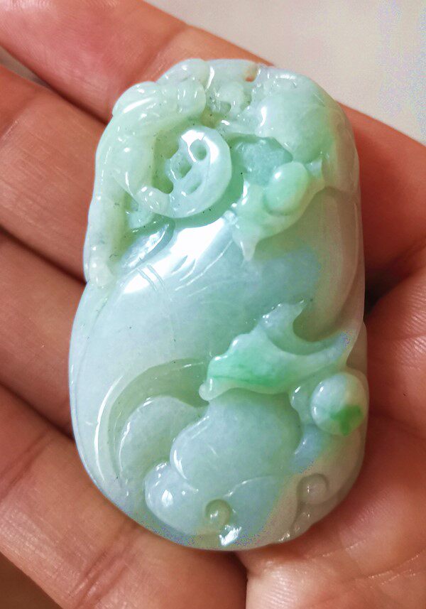 老坑A货天然正品缅甸翡翠玉挂件翡翠玉石貔貅玉石吊坠送证书5*3