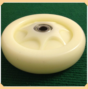 5寸轮子尼龙单轮子平板车轮子餐饮车轮子货架子轮子轱辘拖车轮