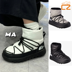 北面TheNorthFace秋冬新款保暖防滑防雨雪加厚加棉中帮雪地靴