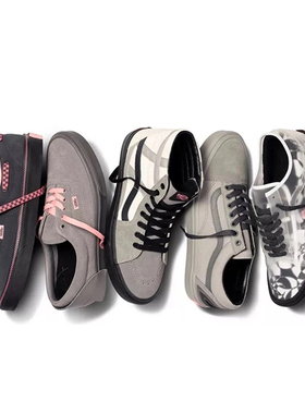 vans sk8-hi os era 鼠年生肖限定款 灰色 男女高低帮经典款帆布