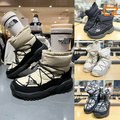 北面TheNorthFace秋冬新款保暖防滑防雨雪加厚加棉鹅绒中帮雪地靴