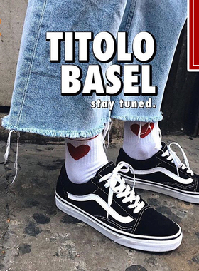 成长球鞋 vans old skool OS经典款黑白男女低帮帆布鞋 VN0D3HY28