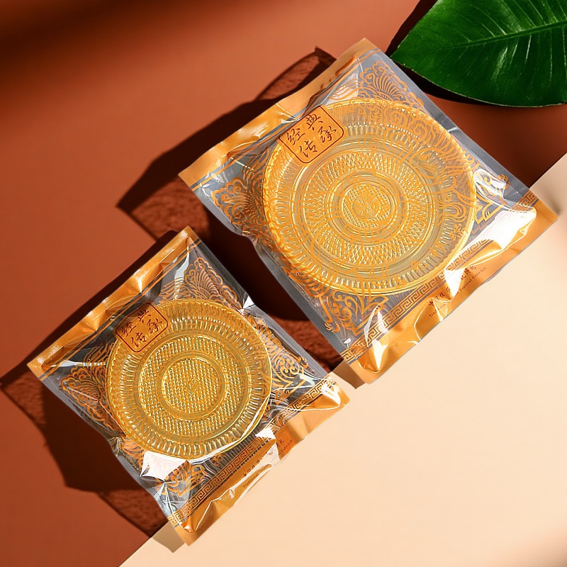 2025新款三边封125克150g180g月饼包装袋200克半斤南瓜饼包装袋子