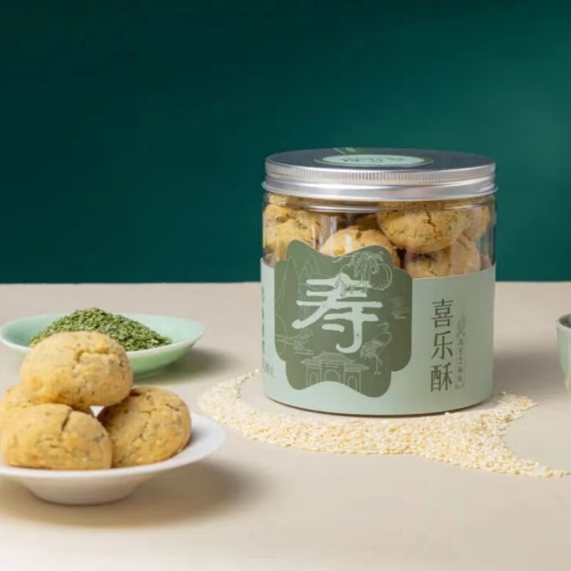 代购厦门特产南普陀喜乐酥海苔芝麻花生椒盐紫苏籽味寿酥饼茶点图片
