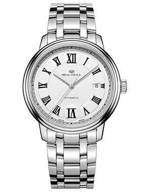 Seagull海鸥手表男表自动机械表商务钢带腕表816.11.1027