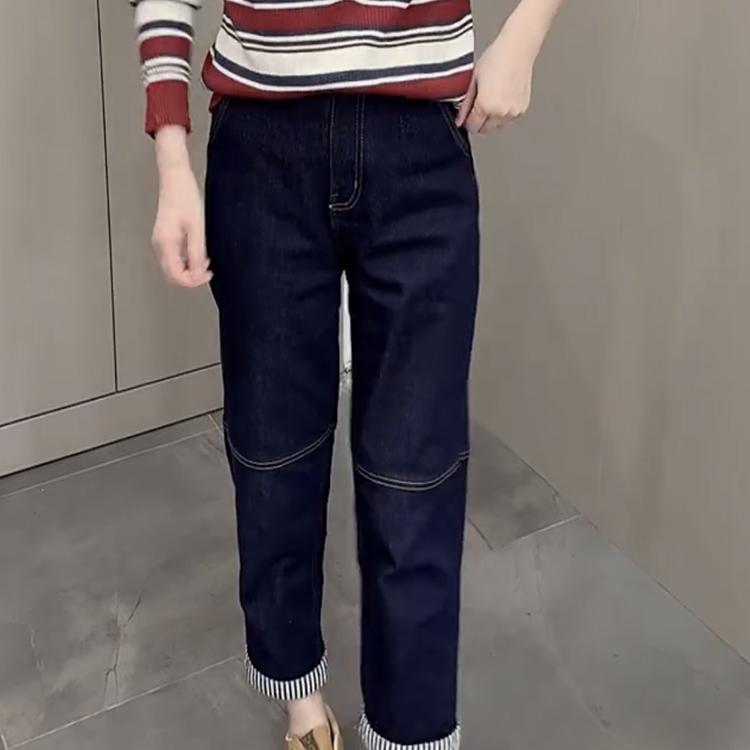 哈伦裤九分常规牛仔2024秋季