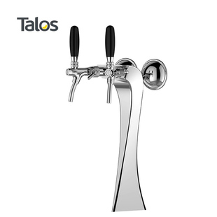 Talos塔罗斯酒吧啤酒柱铂锐酒塔2孔带灯桶装精酿啤酒打酒头打酒器