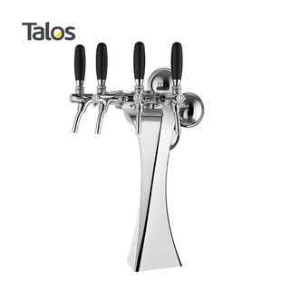Talos塔罗斯啤酒柱铂锐酒塔出酒头4孔带灯精酿啤酒打酒器1036401