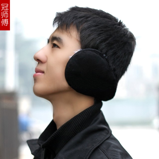 冠师傅新款冬季保暖滑雪护耳帽