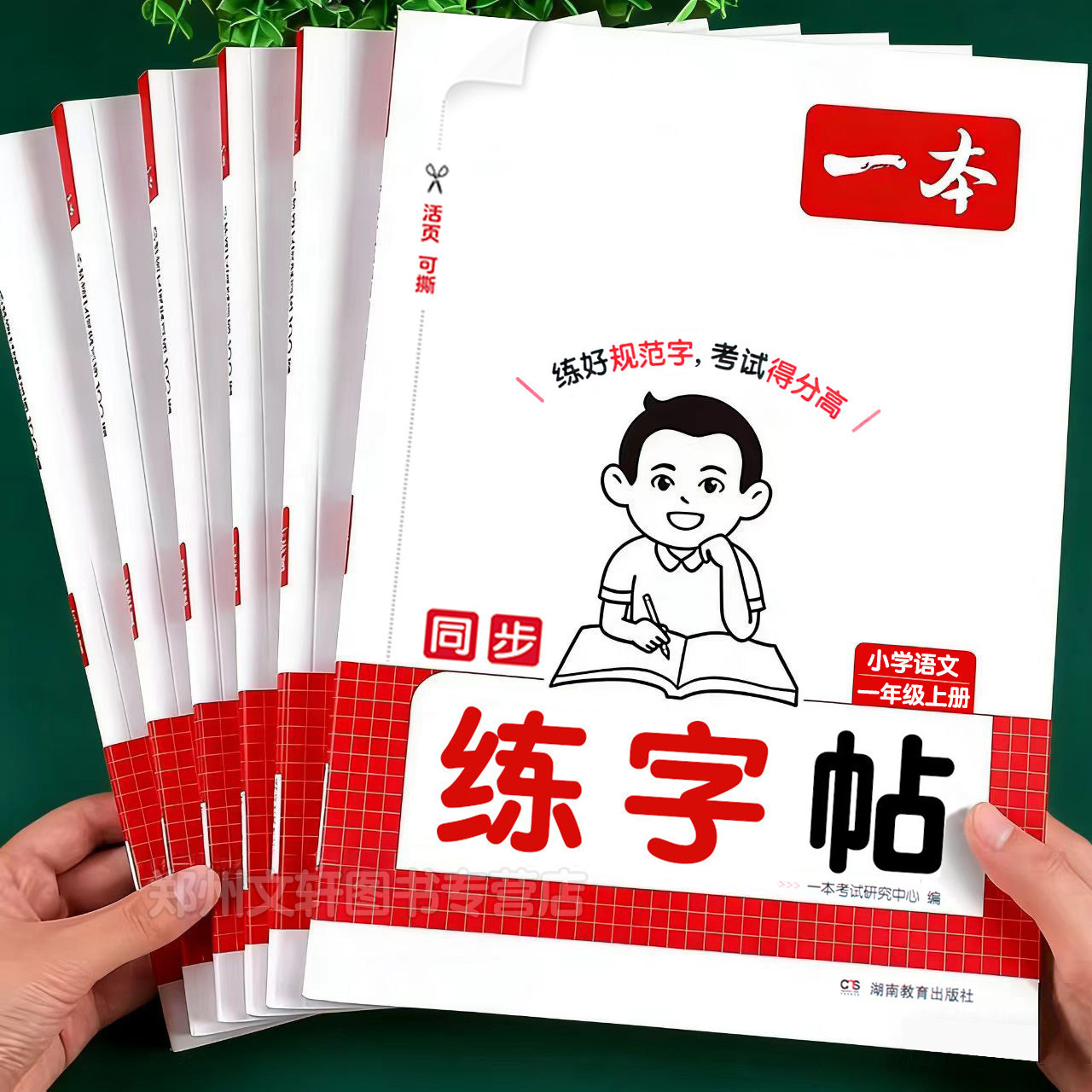 2026新 小学语文同步练字帖点阵生字描红本一二三四五六年级下册人教版小学生专用字帖每日一练儿童练字笔画笔顺偏旁部首生字练习 - 实物图