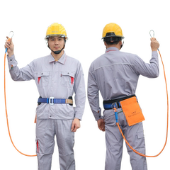 Dây an toàn Sanduao thắt lưng đơn thợ điện xây dựng và lắp đặt dây an toàn dây an toàn ở độ cao cao giá dây đai an toàn dây đai an toàn làm việc trên cao