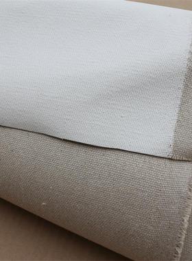 一米包邮 沭彩画材 630克加厚中纹混纺亚麻布 油画布 220cm门幅