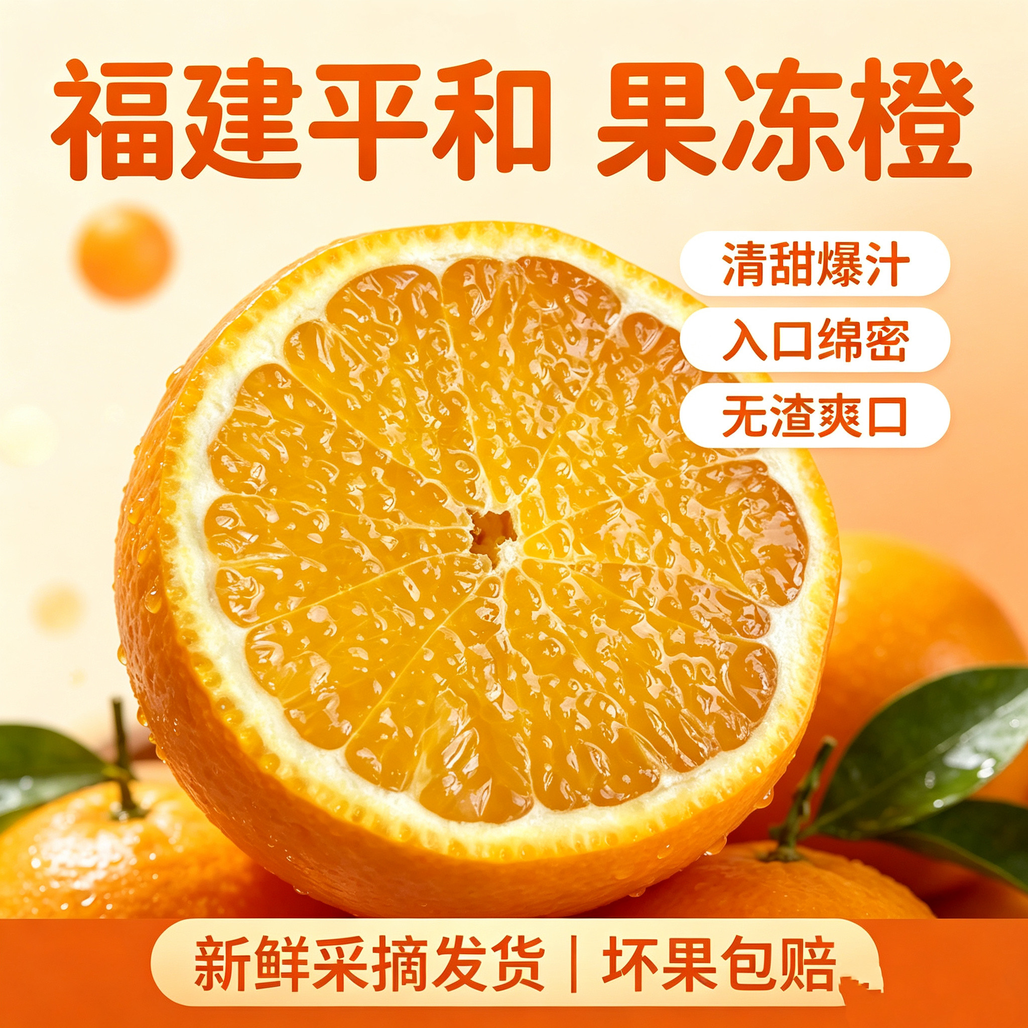 福建漳州红美人当季爆汁鲜橙