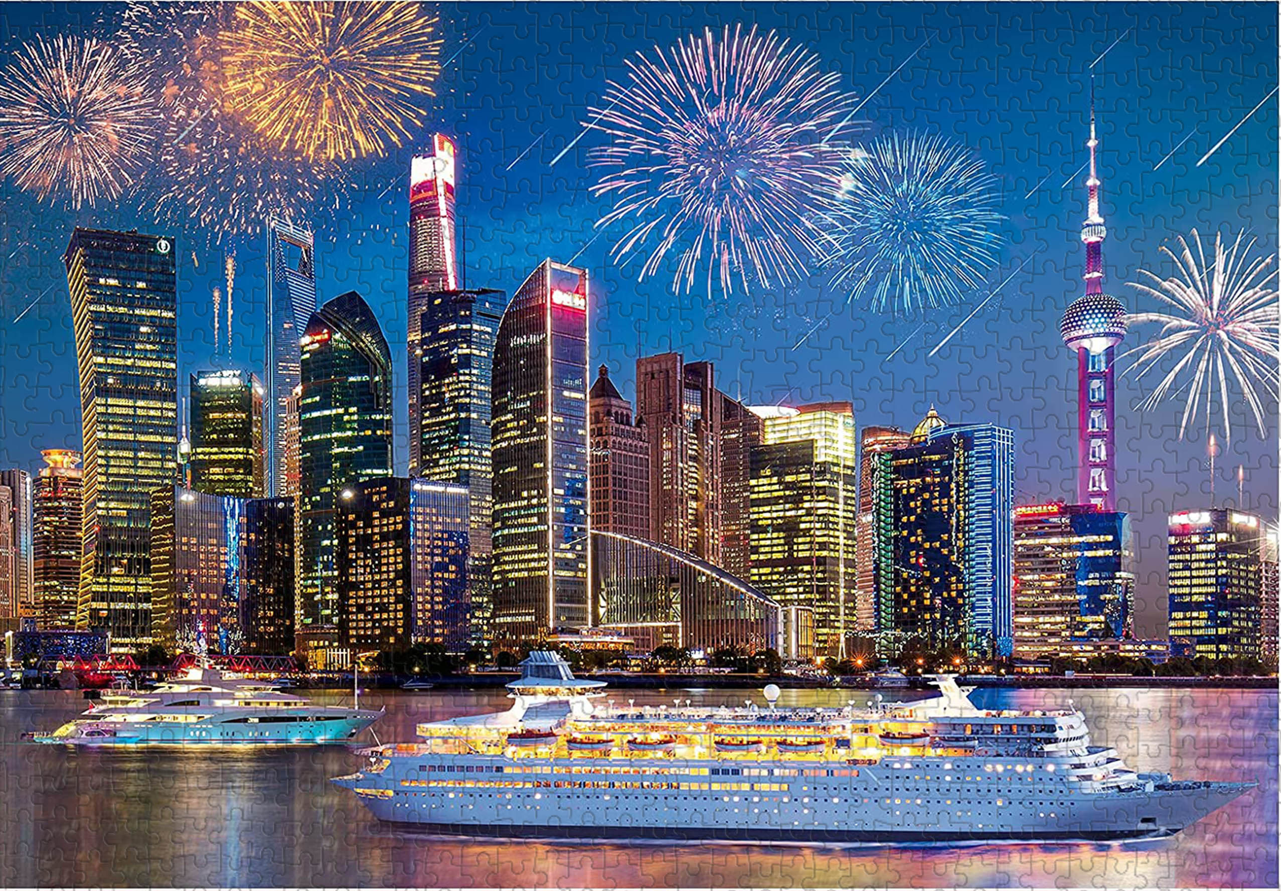 拼图1000片成年人高难度减压拼图/拼板