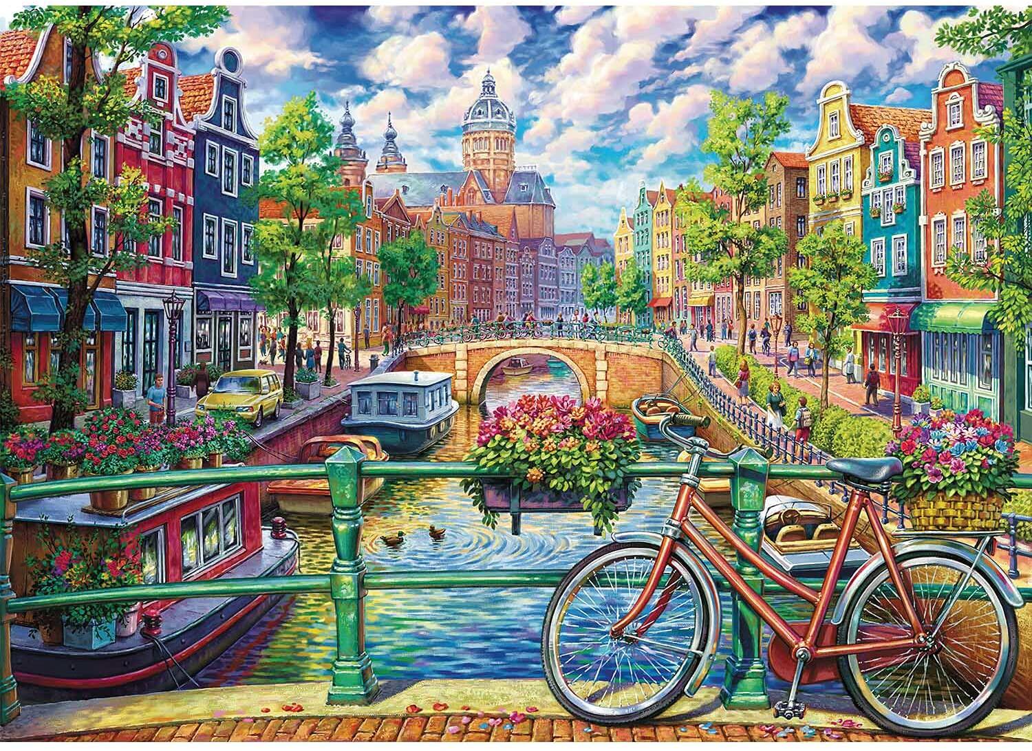 1000片2000片3000片5000大型高难度成人减压益智木质拼图阿姆斯特