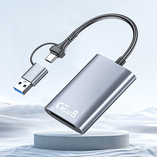 cfa读卡器cfeb储存卡相机适用索尼天硕雷克沙大鲸鱼富士手机电脑