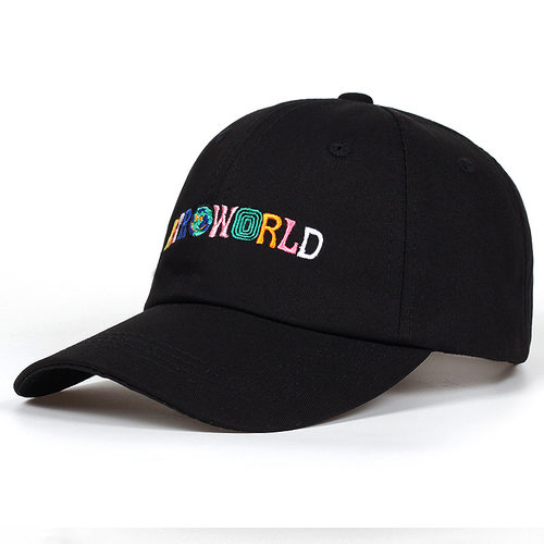 ASTROWORLD刺绣棒球帽说唱歌手Tr