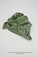 British original/classic Paisley cashew flower cotton small square scarf, headscarf, headband, scarf, bandana thumbnail 6