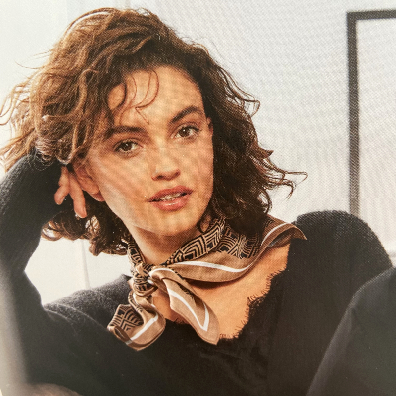 女士印花小方巾丝巾围巾发带