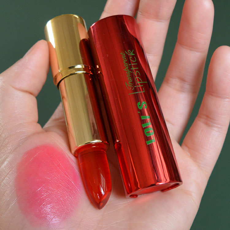 萝莉诗健康果萃水晶口红变色唇膏