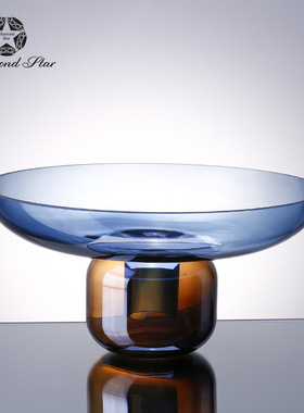 创意玻璃花瓶可拆分插花器家居软装饰摆件花瓶家居装饰摆件钻石星