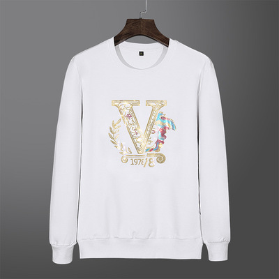 卫衣男2021秋冬季新品V女神镭射亮片工艺单衣长裤套装单裤随心搭