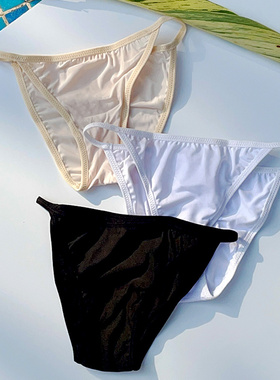 独立包装卫生安全裤黑色肉色女生防走光比基尼温泉打底内裤丁字裤