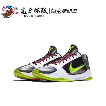 虎牙球鞋Nike Zoom Kobe 5 ZK5 Chaos 科比5 复刻小丑 CD4991-100