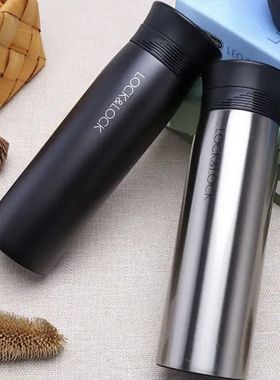 乐扣乐扣LOCK&LOCK304不锈钢拉恩保温杯400ml真空水杯茶杯LHC4119