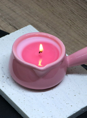 伴手礼42度奶杯系列卧室低温蜡烛