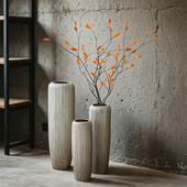 景德镇落地花瓶中式 饰摆件客厅 复古做旧插花器干花瓶水培民宿装