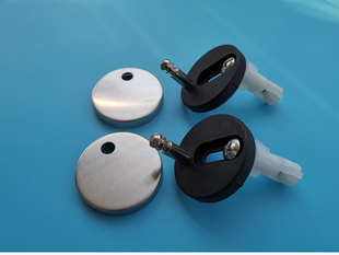 马桶盖配件纽瑞 铰链连接件 乔治亚马桶盖固定螺丝安装