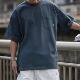 PAXOM T恤潮男 Tee百搭宽松打底重磅休闲短袖 夏季 纯棉纯色口袋半袖