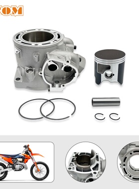 OTOM适用KTM两冲程摩托车电喷气缸体72mmXC XCW EXC 300 TPI19-23