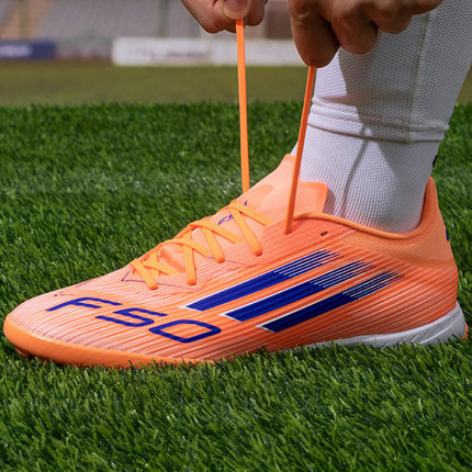 adidas阿迪达斯F50 LeagueTF男女款经典舒适百搭运动足球鞋JH7723