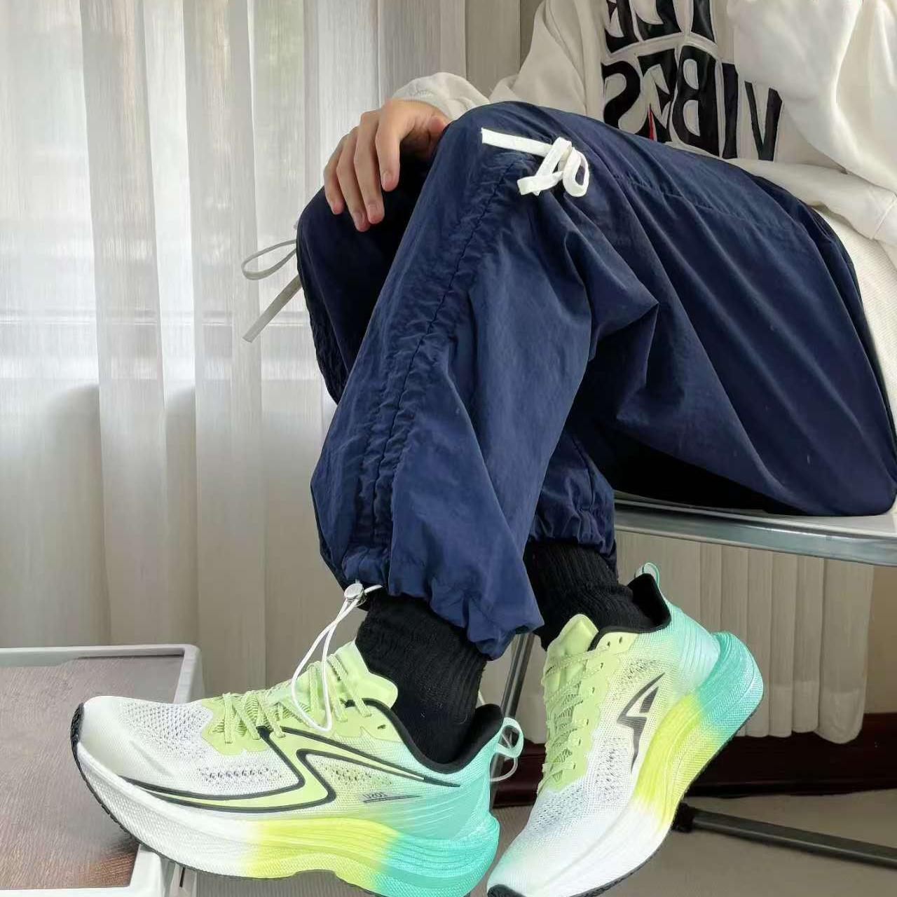 中速男款跑步鞋专业全掌真碳板