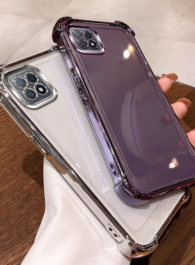 四角气囊防摔适用oppoa72手机壳透明a72外壳pdym20防摔pdyt20软套ins风全包软壳tpu简约个性网红可爱保护套潮