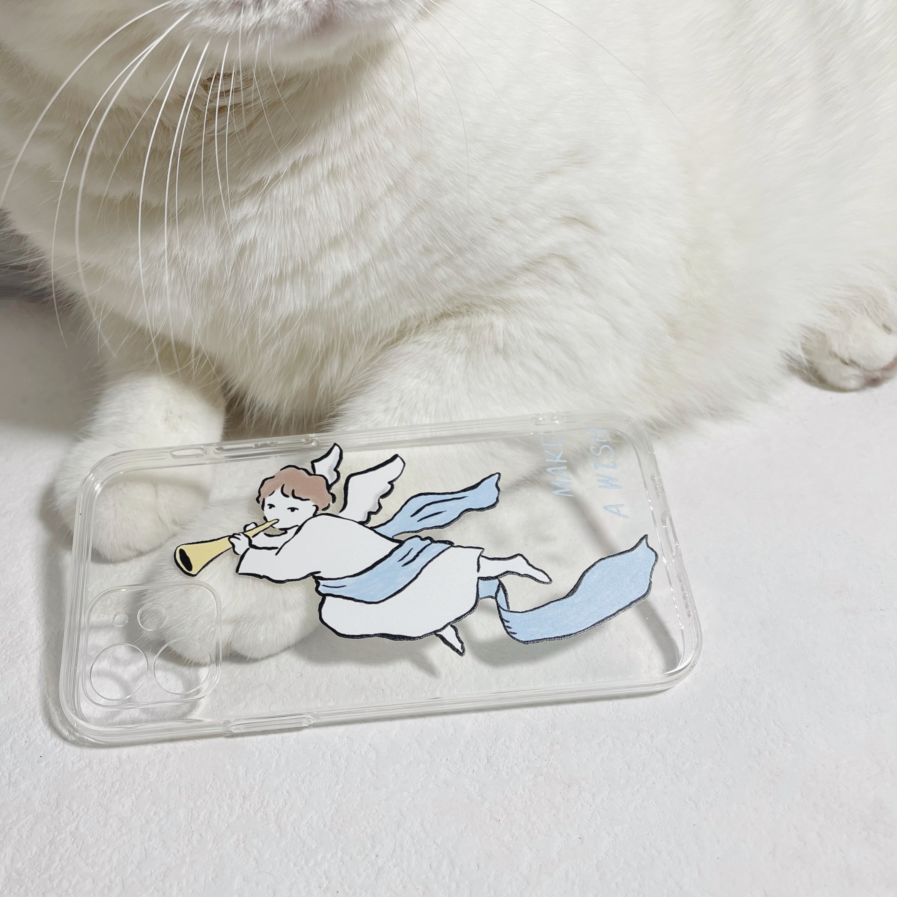 小心撒野 一起许愿吧 适用于iPhone16苹果15promax透明软壳苹果/华为/小米/OPPO/VIVO全包手机壳