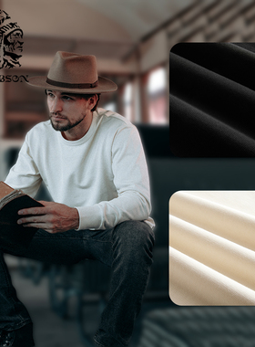 【17盎司！】MTROBSON 重磅厚实美式复古长袖T恤美式工装高密度