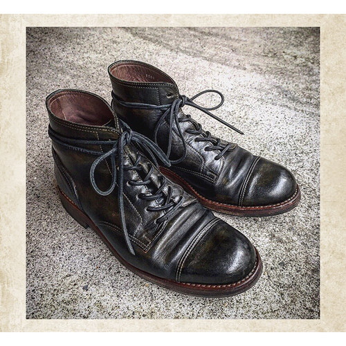 【特价清仓】MOTO SERVICE SHOES 牛皮 工装靴日产手工靴 51500