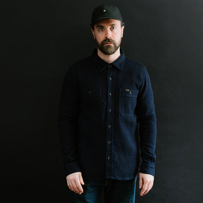 【国内现货】IRON HEART 铁心 刺子 12oz 双染 工装 衬衫