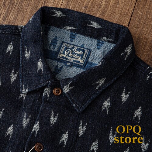 【蓝染】Studio D'artisan 小猪 日产 衬衫