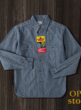 【青年布】Buzz Rickson's 长袖衬衫 BR25995
