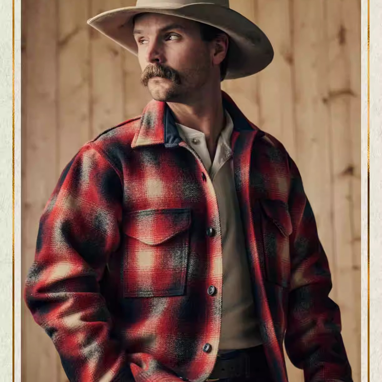 【国内现货】Filson 美产 外套夹克 格子羊毛夹克20263528