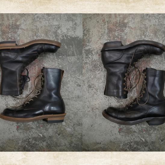 现货】ROLLING DUB TRIO 德永胜也 工装靴 马皮 BF04 Stitch Down