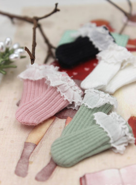 小布blythe袜子 森系袜子ob24袜子 holala袜子花边袜可儿森系袜