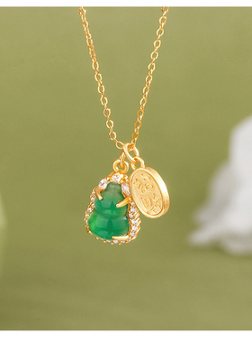 S925纯银轻奢爆款福牌招财纳福