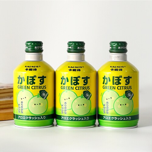 青柑橘果汁饮料kagneis卡昵诗