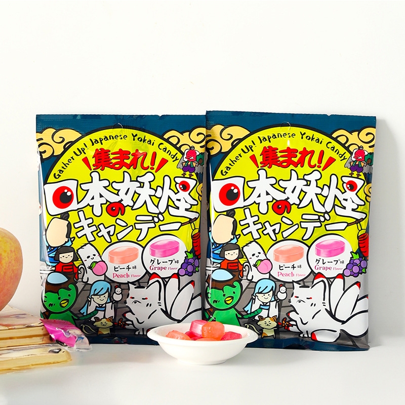 扇雀饴妖怪合集桃子葡萄什锦糖果
